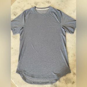 Lululemon Men’s Drysense Short-Sleeve Tee (Light Heathered Blue)